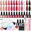 Набір для манікюру PHOENIXY Гель-лак для нігтів Nail Art Varnish Matte Top Coat з ультрафіолетовою світлодіодною лампою для нігтів 36 Вт Інструменти для нігтів Набір дрилів для нігтів Набір для декорування нігтів