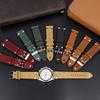 Retro Oil Wax Genuine Leather Watchband 18mm 20mm 22mm 24mm Quick Release Calfskin Watch Strap for Men Wristband Watch Accessory
