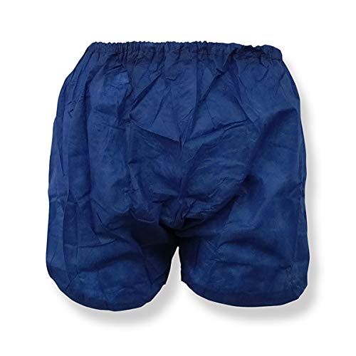 

Aducare [Trial] Disposable/Wide Size [Paper Pants (5 count)] Unisex/Paper Trunks (Slightly Longer Total Length) Navy Blue (For Beauty Salons, Massage