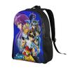 Saint Seiya Backpack Ita Bag  Mochila Daily High School Zipper Closure Rucksack