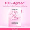 NUMBUZIN Maska w płachcie No.2 Rose PDRN Kolagen Ujędrniająca 33ml*4SZT.