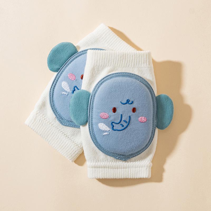 25 Baby Knee Pads: Anti-Fall Crawling Gear for Infants and Kids, Breathable Mesh, Summer Style