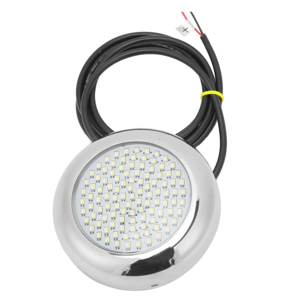 108LED Underwater Light 12V White Blue Light Waterproof Underwater Boat Light for Ships Yachts Boats