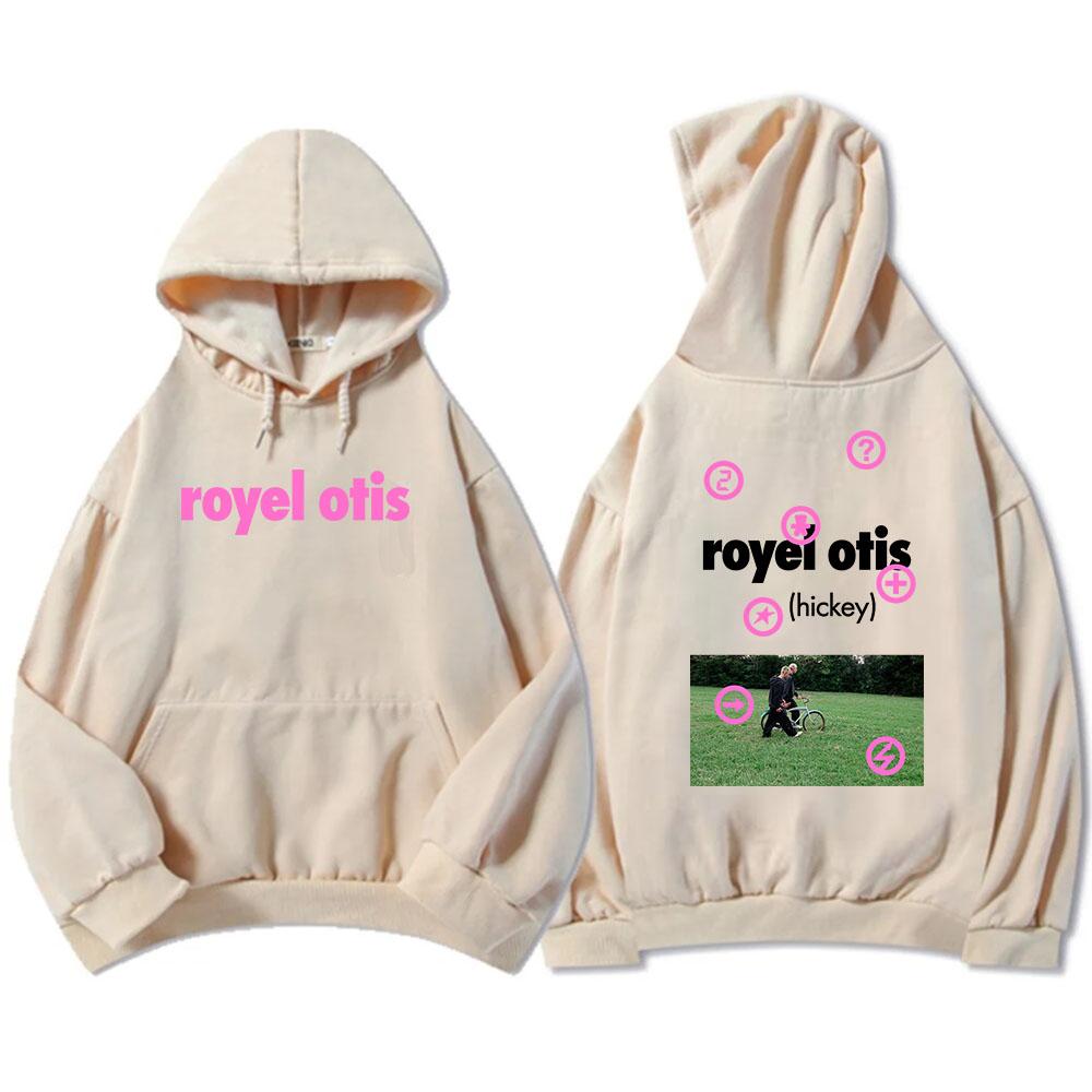 Royel Otis Hickey Hoodies Long Sleeve Autumn Male Sweatshirts Fashion Hooded Graphic Printing Pullovers Casual Fleece Men Hoodie