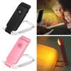 USB Rechargeable Book Reading Light 3 Light Colors Night Lamp New Night Light Clip