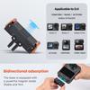 For DJI Action 6 Quick Release Magnetic Adapter Base Mount Magnetic Adapter Mount Bracket For DJI Action Nano 5 Pro 4 3 Osmo 360