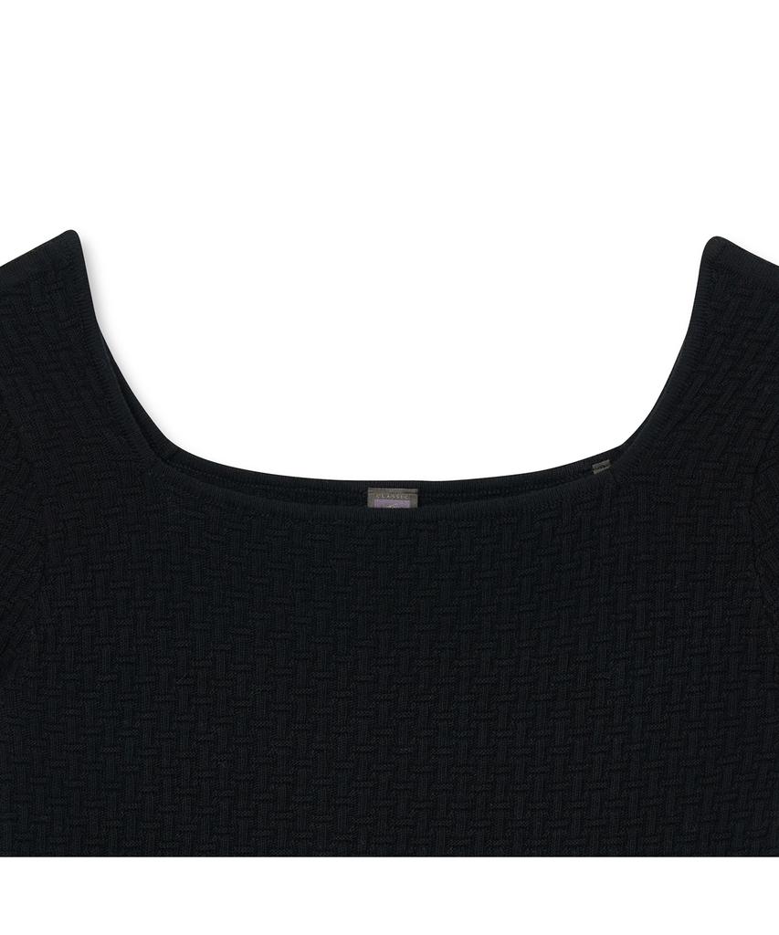 IOLO Women'S Signature Square Neck_Black
