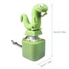 Funny Lizard Button Sound Keychain with LED Light Rechargeable Lizards Keychain Portable Stress Relief Fidget Toy for Adult Kids