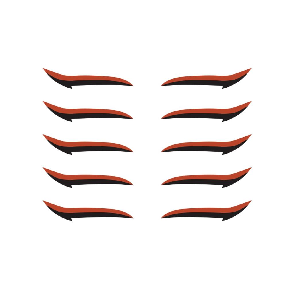 5 Pairs Reusable Eyelid Stickers Instant Outline Winged Lid Cosmetic Easy