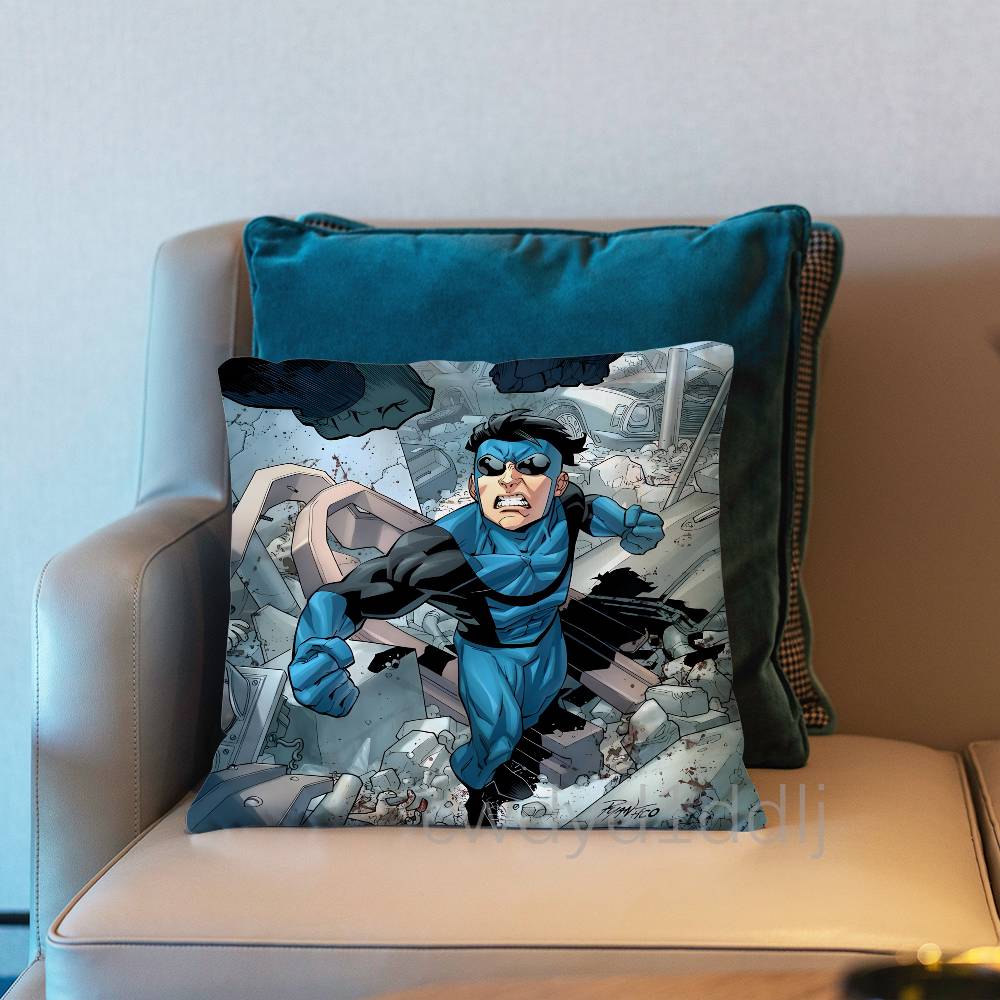 

Super Hero IInvincible Pillow Case Cover Square Sofa With For Pattern Comfortable Cushion suitable Of Room 30x30cm