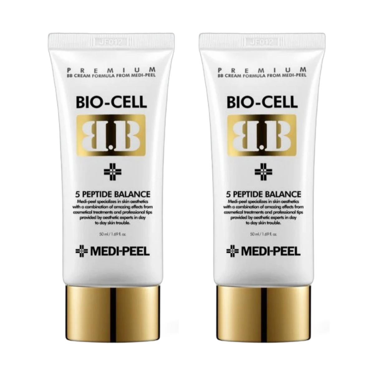 

[Medipeel] Bio-Cell 5 Peptide Balance BB Cream SPF33 PA+++ 50мл 50ml X 2PCS