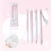 4Pcs/Set Soft Comfort Grip Pearl Angel Gel Pen Set 0.5mm Kawaii Cartoon Pens  Exam