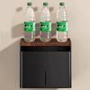 Wall Hanging Tissue Box Rectangular Napkin Organizer Holder Luxury Tissue Storage Boxes Plush Multifunctional Napkin Hanger