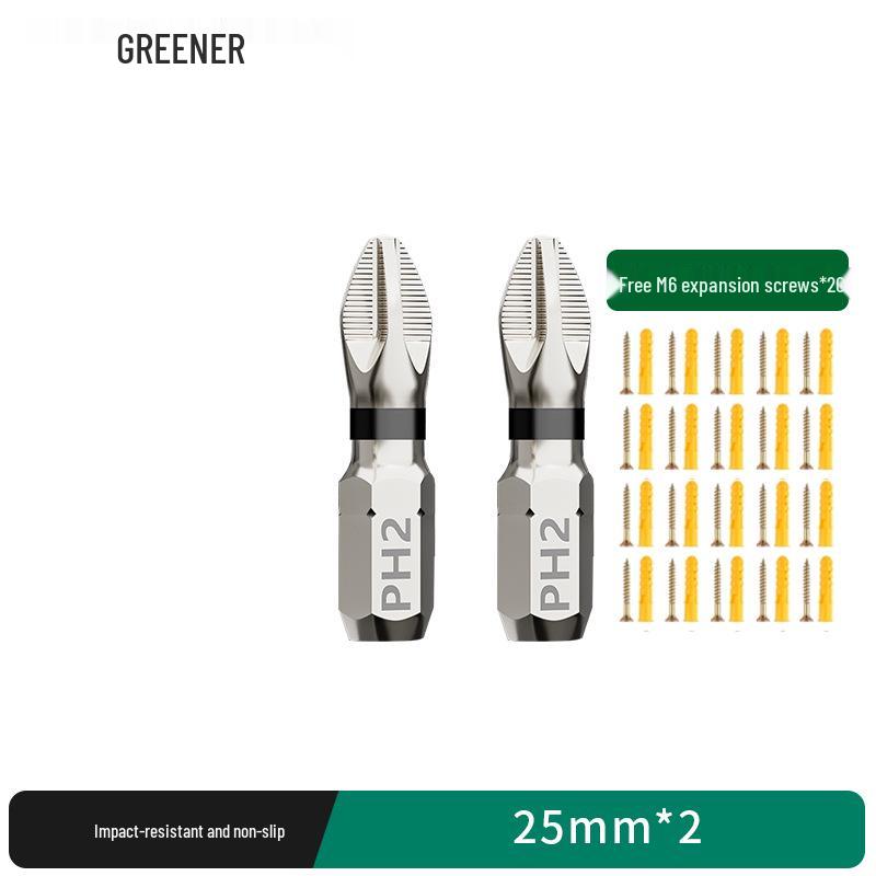 Green Forest S2 Non-Slip Magnetic Screwdriver Set