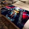 Cartoon Masters of the Universe Wool Blanket Jindian Animation Cashmere  Fashion  Portable Flannel Warm Camping