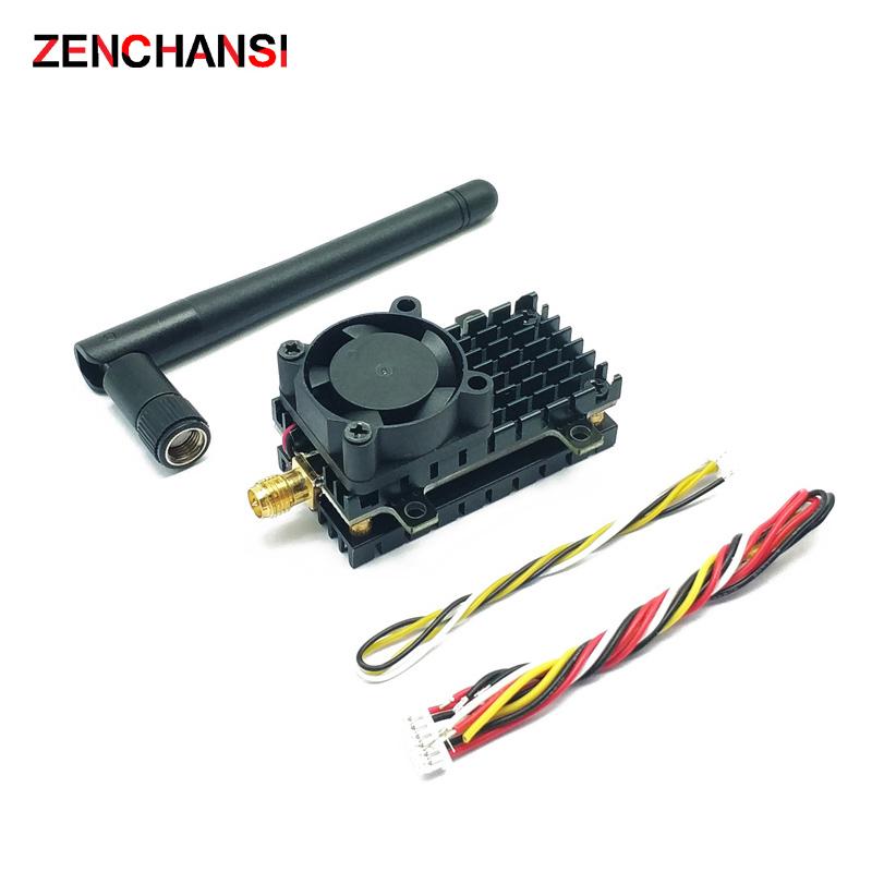 Over 10km FPV Suit 5.8G 48CH 2000mW FPV Wireless VTX Transmitter and 2.8-12mm Adjustable Camera 1000TVL for Long Range FPV Drone