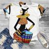 Bohemia Girl 3d Printed Kids Adult T-shirt Summer Women's Casual Outdoor Girl Short Sleeve Tees Top Pullover
