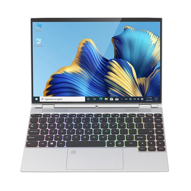 2026 Bestseller 14-Zoll faltbarer Windows-Laptop mit schmalem Rahmen und Touchscreen, 1 TB