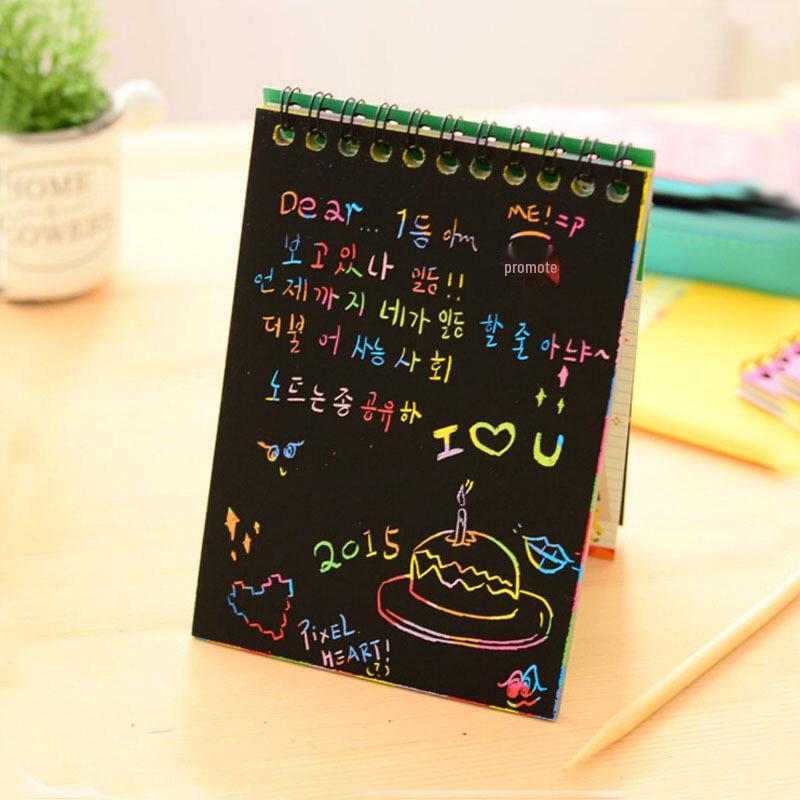 

Children s DIY Magic Scratch Painting Book - Creative Doodle & Educational Toy