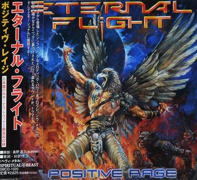 CD ETERNAL FLIGHT - Positive Rage SBCD1020 Spiritual Beast 2004 Japan ObiRock Gebraucht