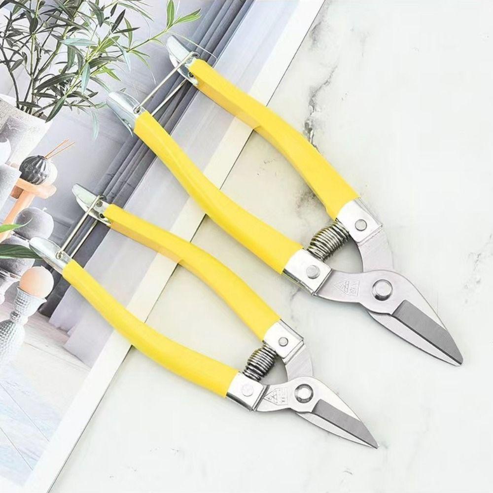 With Automatic Return Spring Branch Shears Garden Branch Shear Gardening Plant Flower Pruning