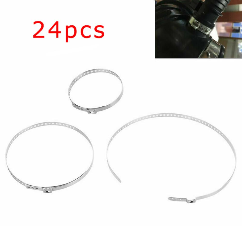 Axle CV Joint Boot Crimp Clamp Kit Driveshaft Stainless Steel CV Boot Clamp 20-50/50-120mm Adjustable drive shaft boot clamps