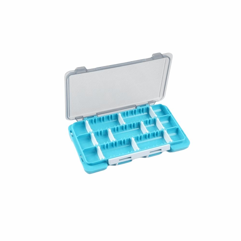 Assembled Design Fishing Tackle Box Durable Material Adjustable Compartments Fishing Hook Box Portable Size Fake Bait Box