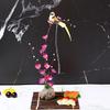 Sushi dishes sashimi platter plate decoration flowers mood plate decoration small ornaments creative embellishment flowers