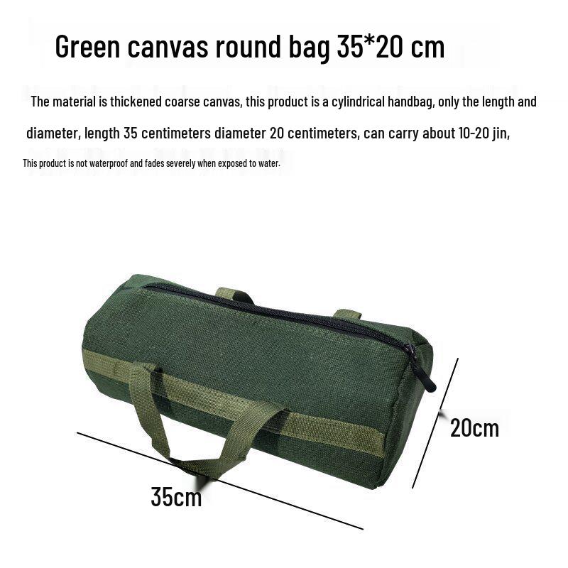 Large Capacity Multifunctional Thickened Canvas Tool Bag