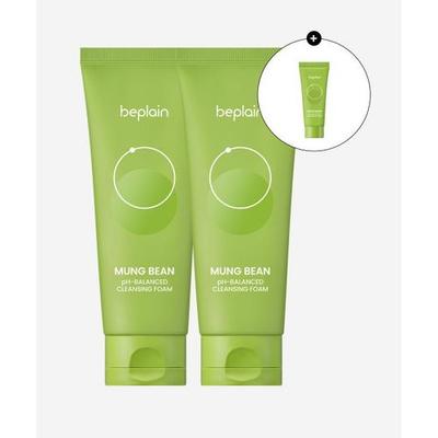 Schiuma Detergente Leggermente Acida Fagiolo Mungo Grande Capacità 160ml 2pz + 40ml