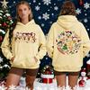 Mickey Friend Christmas Hoodies Women Men Doublesided Print Fun Mickey Mouse Merry Christmas Hoody