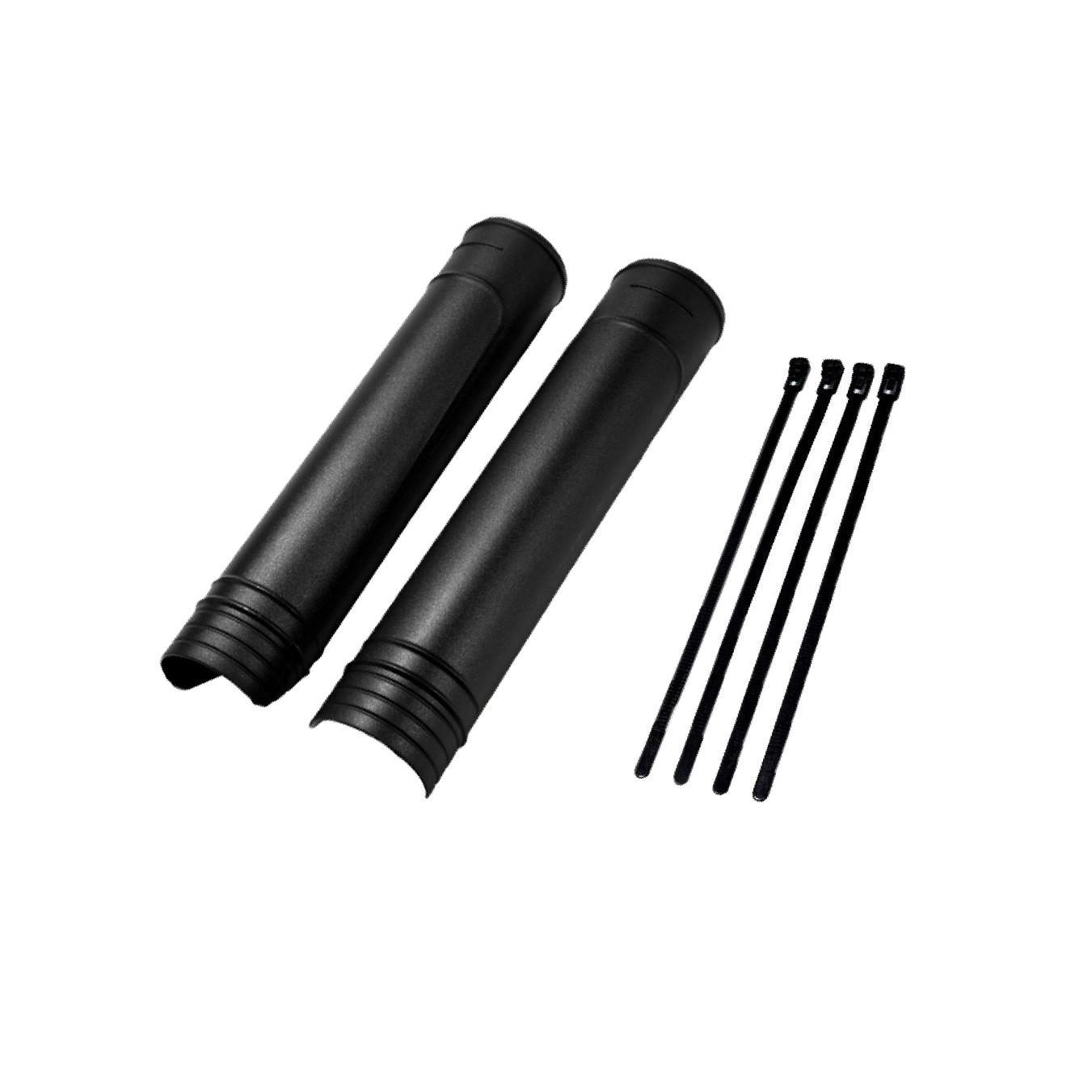 

Практичный защитный чехол для передней вилки 2x, для мотоциклистов чёрный