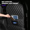 Hot New PU Leather Car Anti-Kick Mats Scratch & Wear Resistant Car Seat Back Protector Cover For Ford Focus Mondeo Fiesta MK7 Es