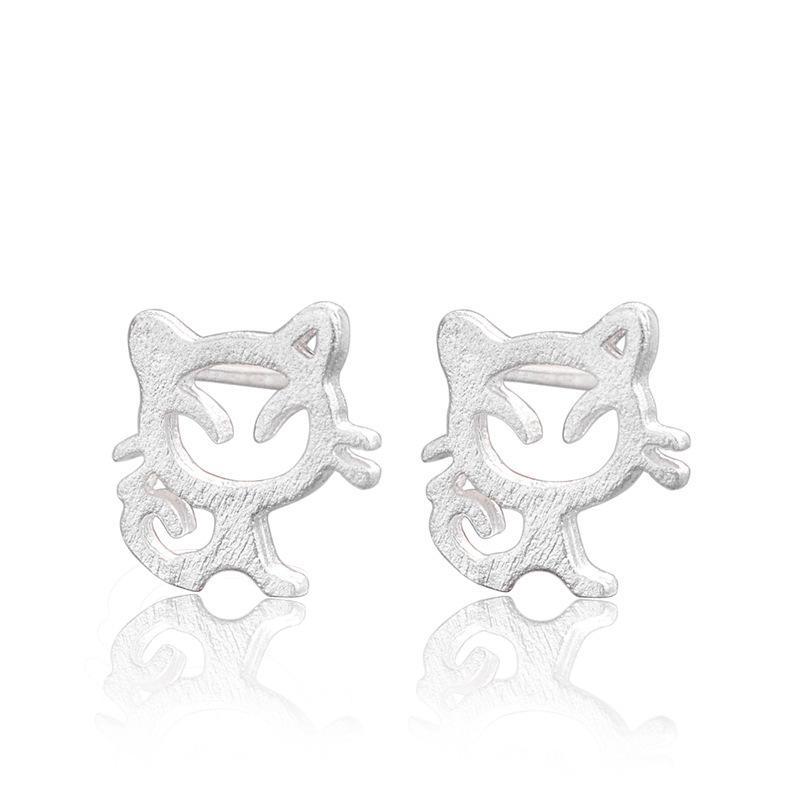 Minimalist Fashion Stud Earrings For Women Students Personalized Versatile Daily Wear Jewelry Accessories