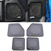 ABAIWAI For Ford F150 F-150 2015- Steel Car 4 Door Audio Speaker Loudspeaker Frame Horn Decoration Cover Trim Interior