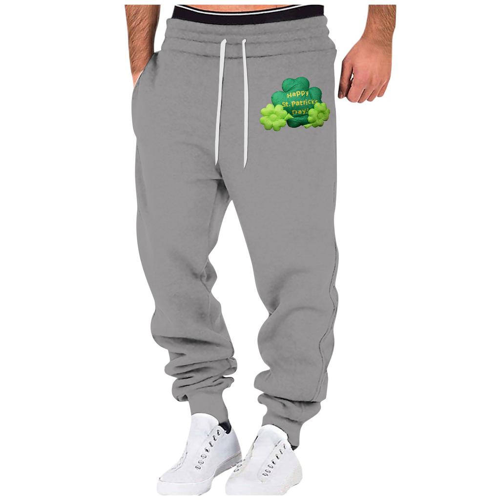 Spring And Sports Fitness Trousers Men's Loose Running Casual Sweatpants Cotton