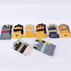 Yellow Leather Welding Gloves - Oil, Puncture, and Heat-Resistant Labor Protection