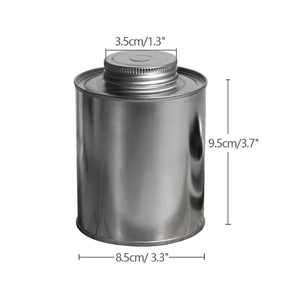 Blech Kaffeebohnen Aufbewahrungsdose Versiegelter Teekannenbehälter Tragbares Metallglas Hausverpackungsbox