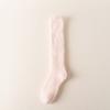 Female Autumn and Winter Add Velvet and Thick Home Floor Sleeping Month Son Warm Long Leg Socks