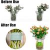 7cm Flower Arranger for Large and Small Flower Stems Reusable Bouquet Stand Spiral Flower Stem Holder ABS +TPE Flower Arranger