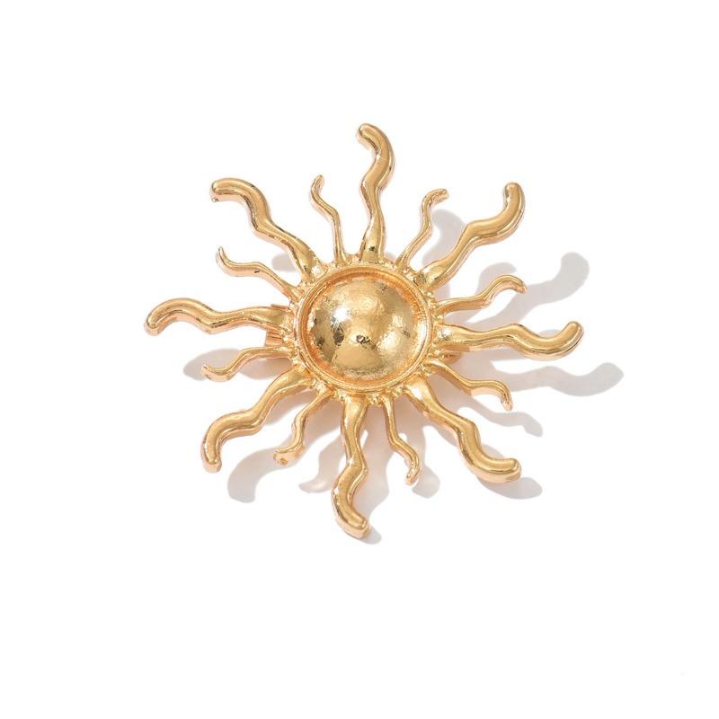 Sunflower Brooch Personality Versatile Metal Clothing Accessories Female Swallows Flying Birds Clothes Jacket Accessories