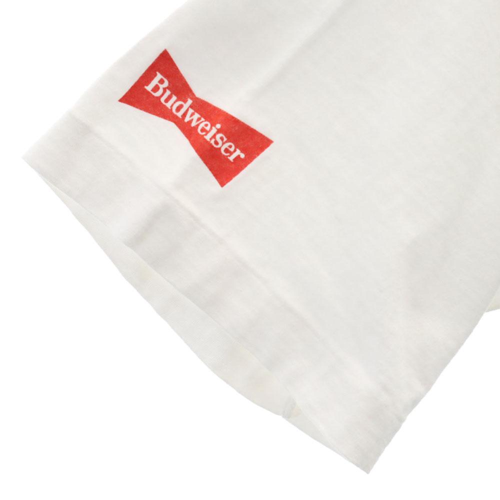 AIRAK 90s Print Short Sleeve Budweiser Single Stitch T-shirt Men's Used