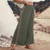 Womens Pants Casual Drawstring Elastic Waist Pants Comfy Straight Yoga Loose Trousers