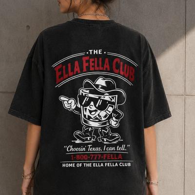 Ella Fella Club Shirt, Ella Langley Country Musik T-Shirt
