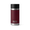 YETI Rambler 12oz Stainless Steel Vacuum Insulated Bottle with Hot Shot Cap, Wildvine Red