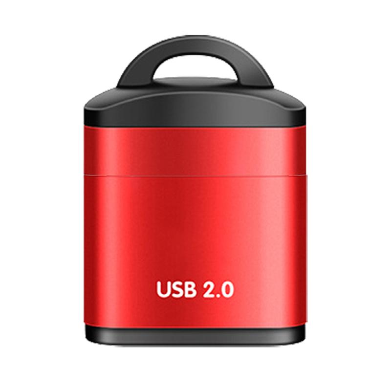 

Устройство чтения карт Micro Sd/tf с брелком, мини-портативная высокоскоростная карта памяти USB2.0 для мобильного телефона красный