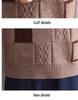 Autumn/Winter Women's Color Block Knitted Round Neck Sweater - Slimming & Stylish Base Layer