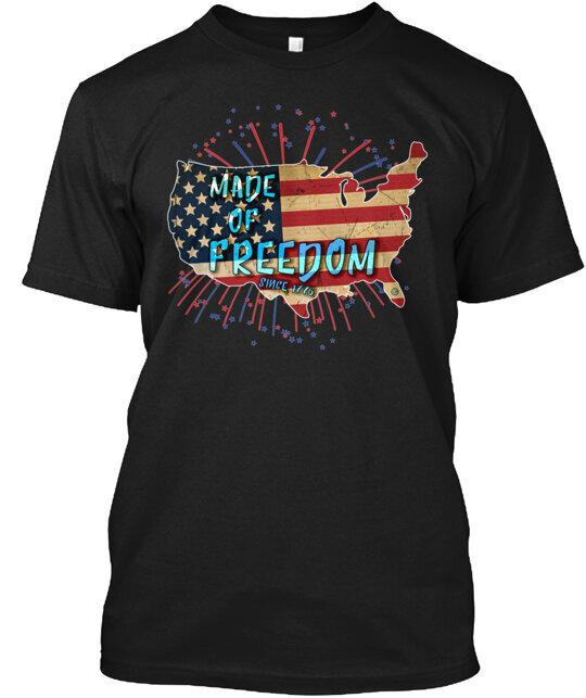 FREEDOM T-Shirt Made in the USA Size S to 5XL Unisex T-Shirt M