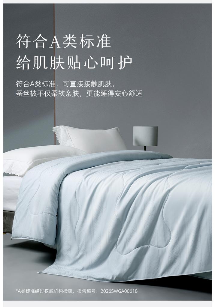 Mengjie Home Textile Class A Antibacterial 100% Silk Quilt