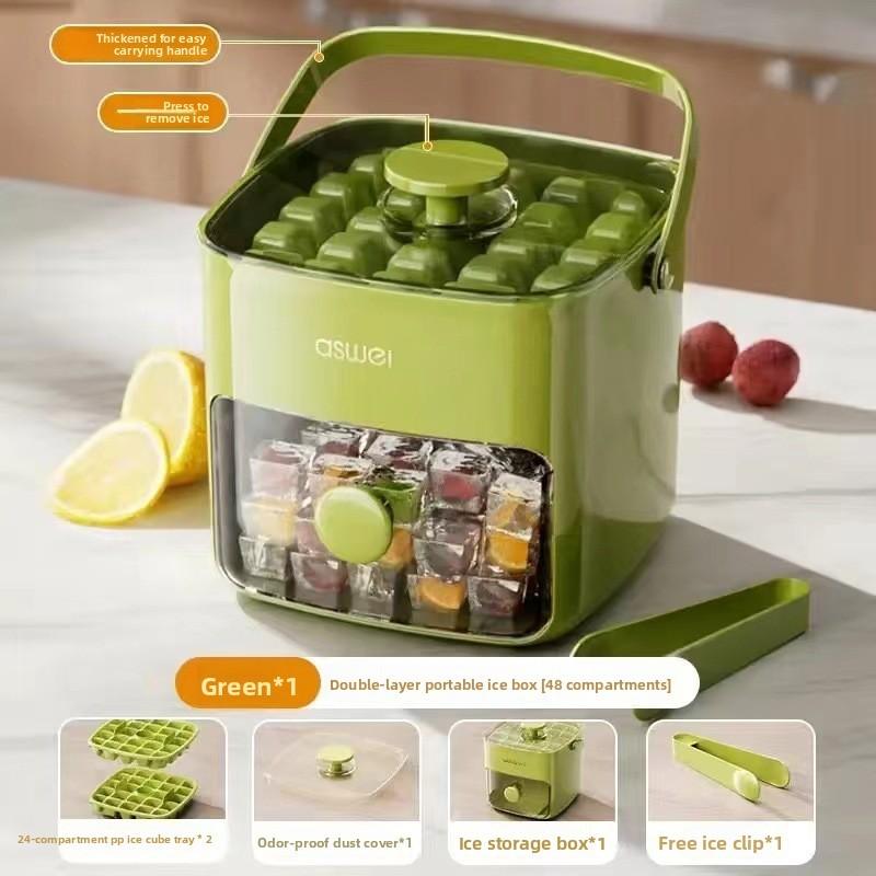Modern Simplified Ice Cube Mold With Fast Freezing For Home Use